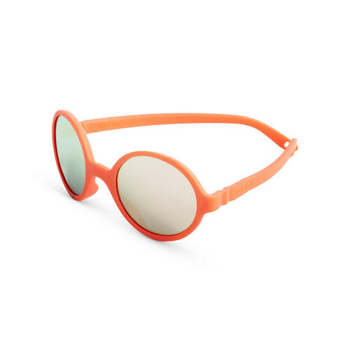 KiETLA detské slnečné okuliare RoZZ 2-4 rokov (Fluo Orange zrkadlovky)